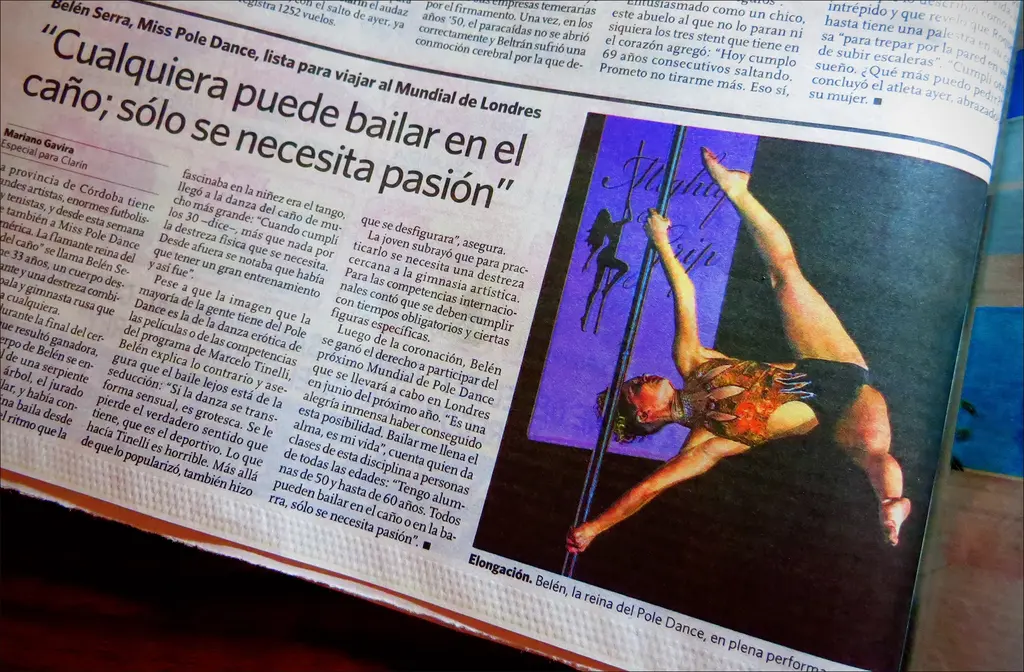 Cualquiera puede bailar en el caño; sólo se necesita pasión